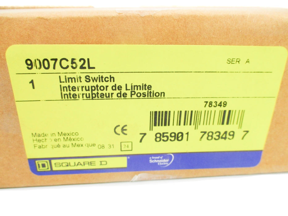 SQUARE D 9007C52L SER. A NSMP