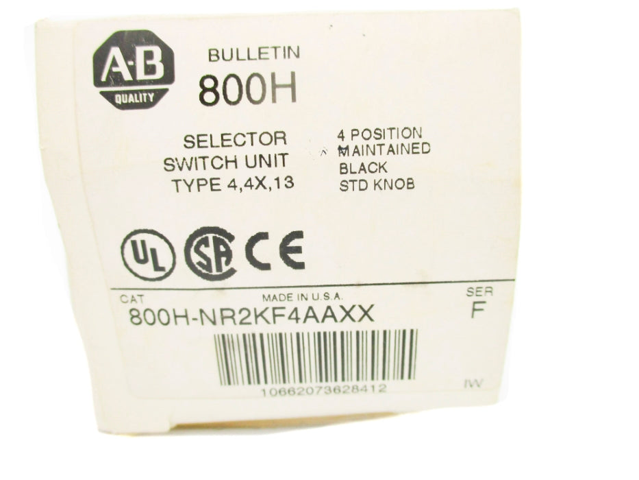 INDUSTRIAL SPARE PART 800H-NR2KF4AAXX SER. F (AS PICTURED) (WH) NSMP