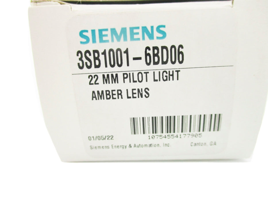SIEMENS 3SB1001-6BD06 NSMP