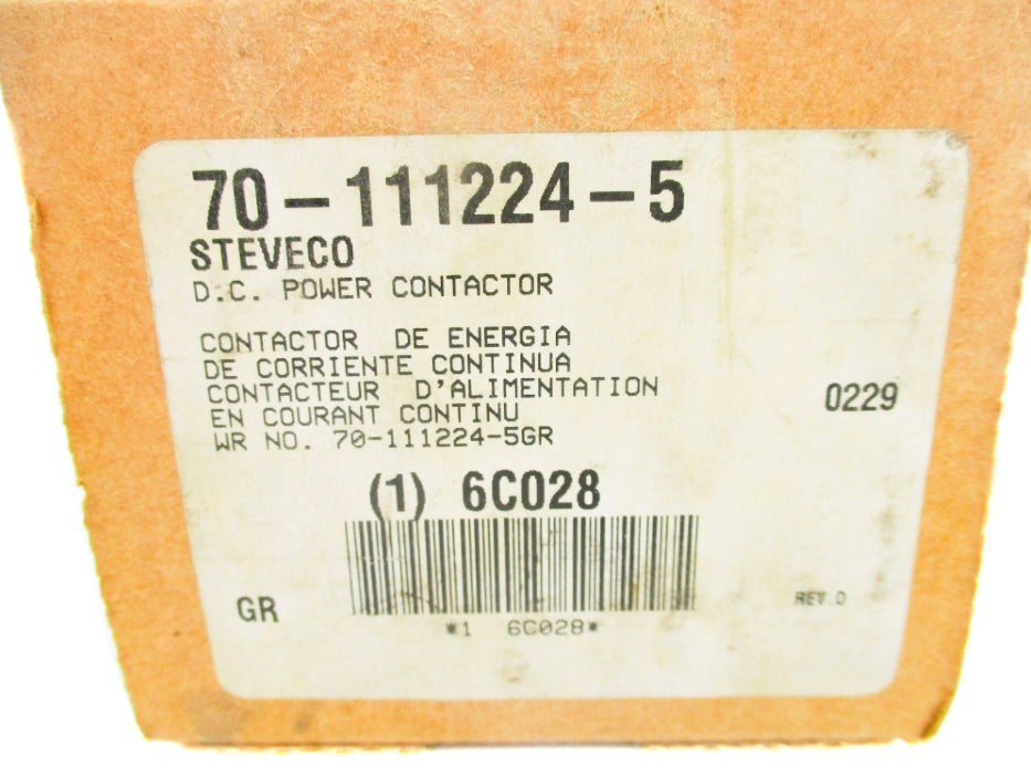 WHITE RODGERS 70-111224-5 6C028 12VDC NSMP