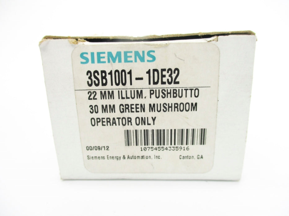 SIEMENS 3SB1001-1DE32 NSMP