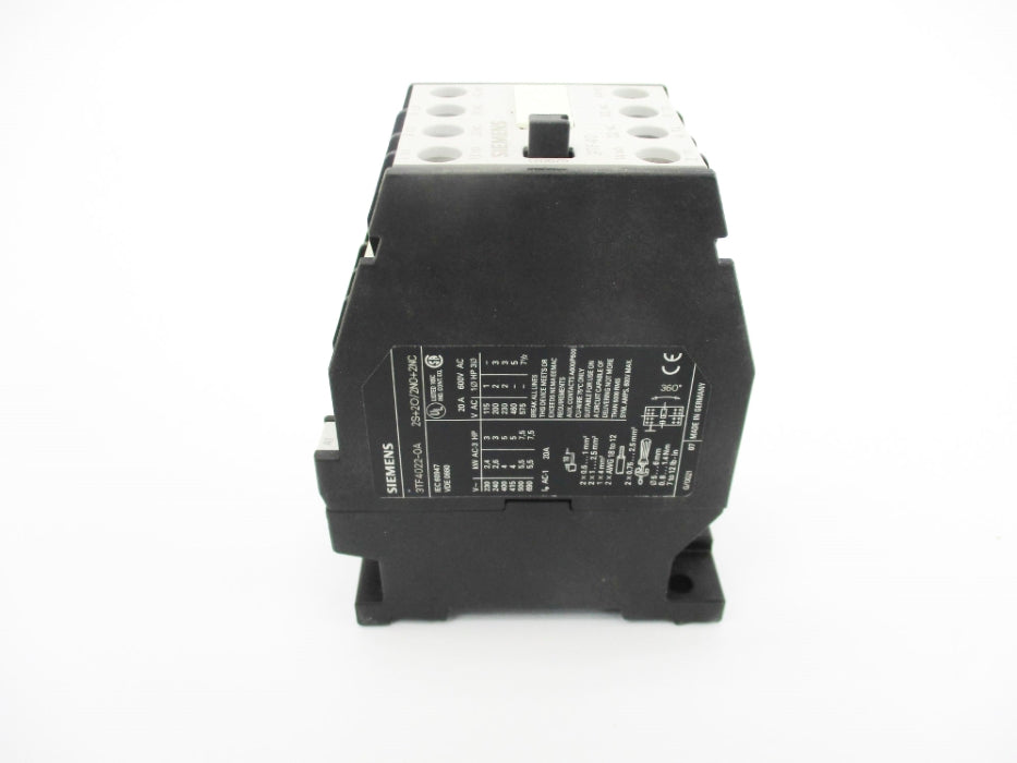 SIEMENS 3TF4022-0XK2 24V 20A NSMP