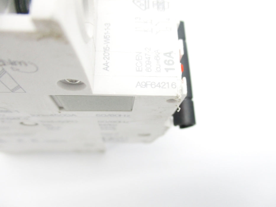 SCHNEIDER ELECTRIC A9F64216 400V 16A (AS PICTURED) UNMP