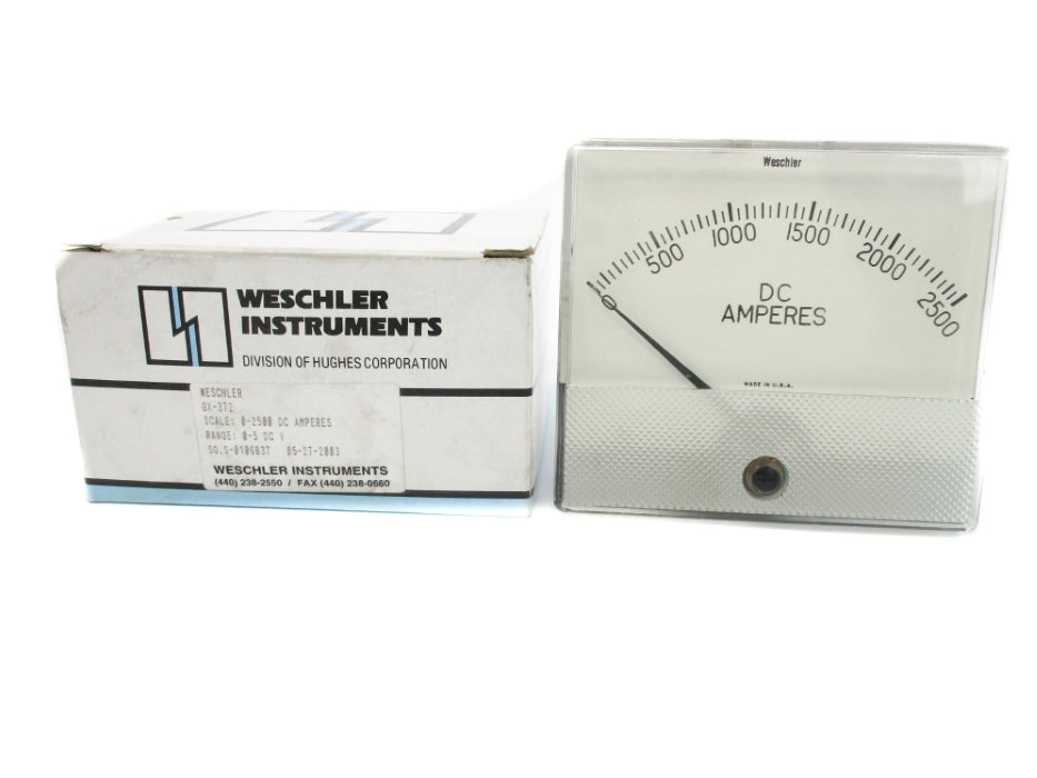 WESCHLER INSTURMENTS GX-372 0-2500DC NSMP
