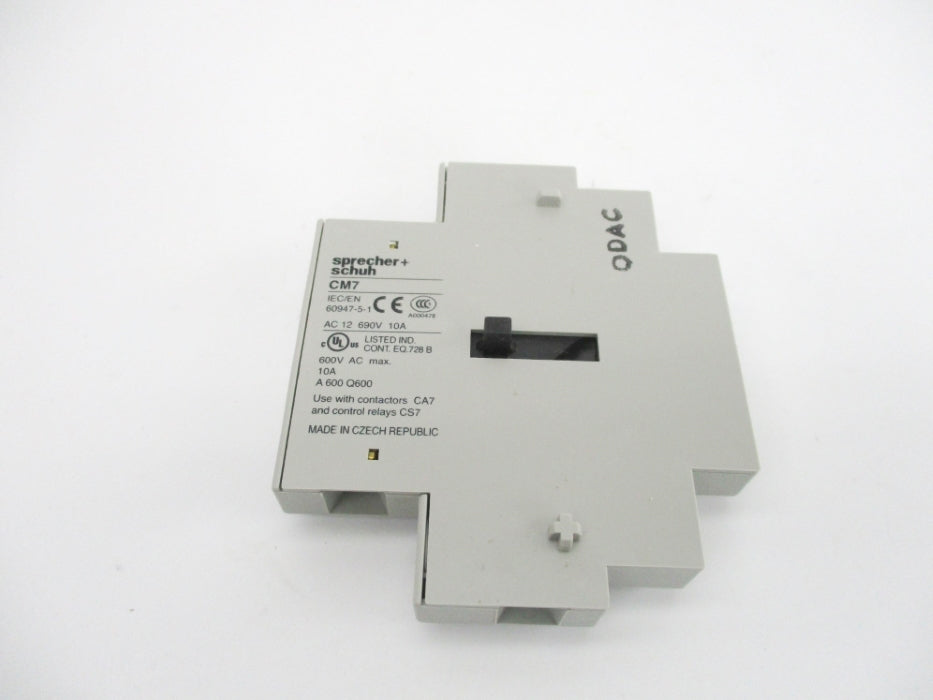 SPRECHER+SCHUH CM7-02 SER. B 690V 10A NSMP