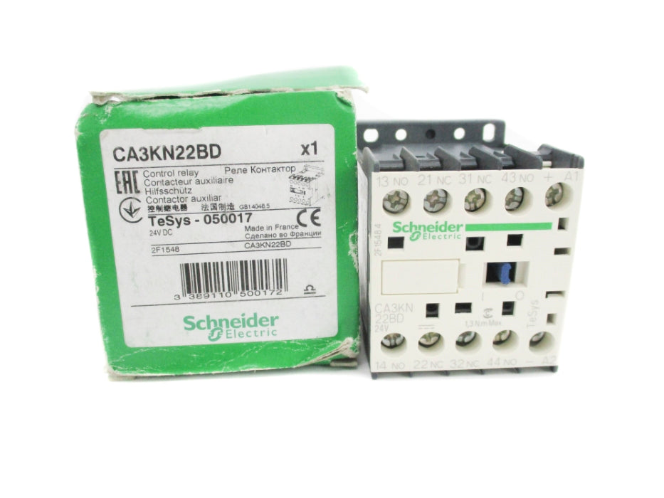 SCHNEIDER ELECRIC CA3KN22BD 24VDC 10A NSMP