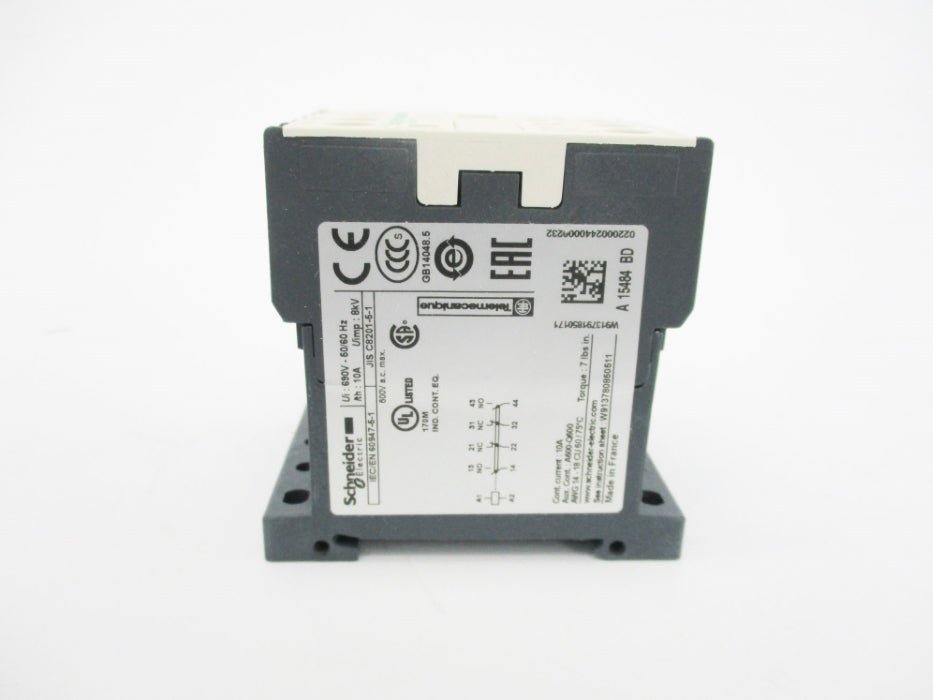 SCHNEIDER ELECRIC CA3KN22BD 24VDC 10A NSMP