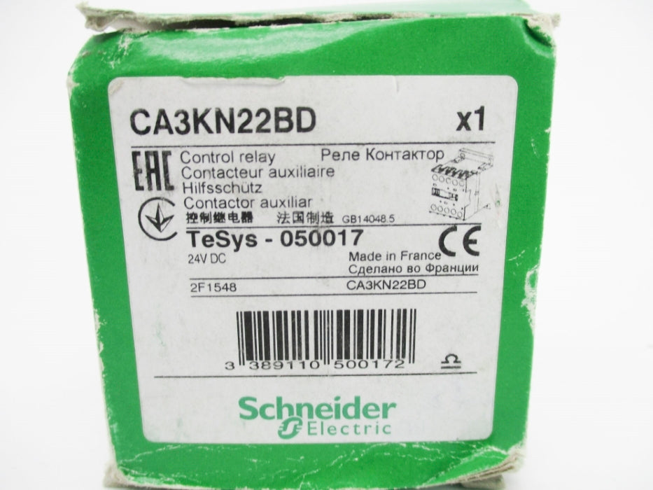 SCHNEIDER ELECRIC CA3KN22BD 24VDC 10A NSMP