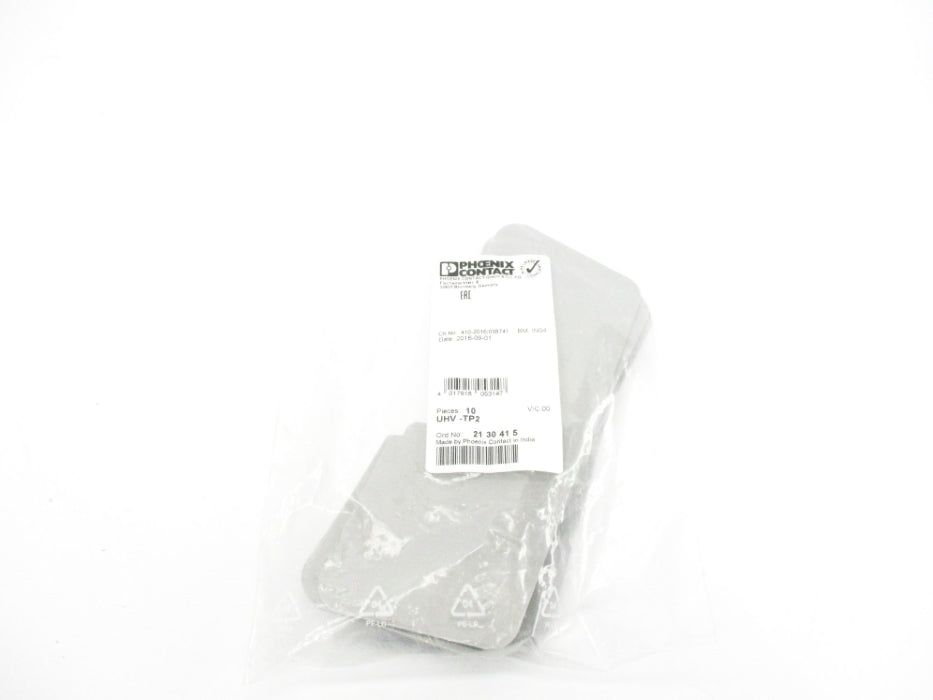 PHOENIX CONTACT UHV-TP2 2130415 (PKG OF 10) NSMP