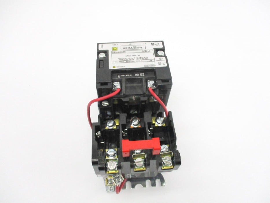SQUARE D 8536SCG3S SER. A 110-120V UNMP