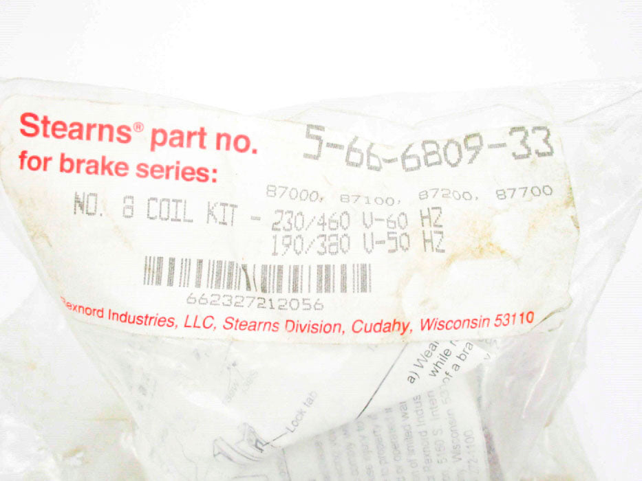 STEARNS 5-66-6809-33 190-380/230-460V NSMP