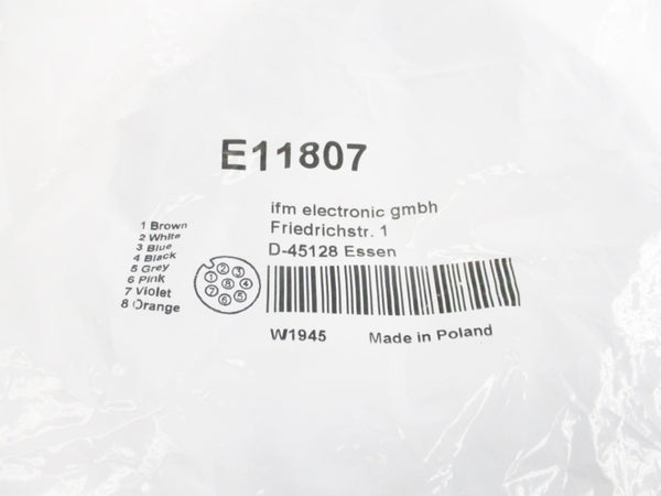 IFM EFECTOR E11807 NSMP