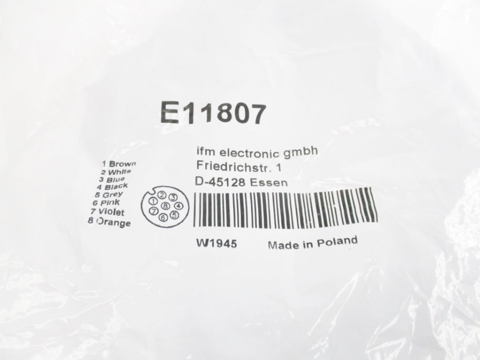 IFM EFECTOR E11807 NSMP