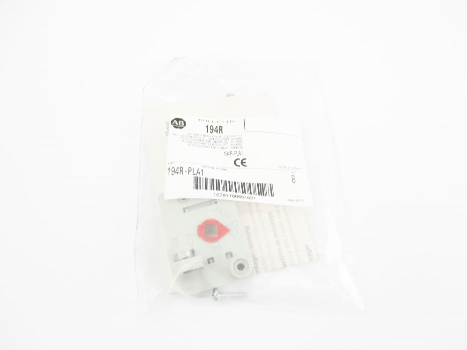 INDUSTRIAL SPARE PART 194R-PLA1 SER. B NSMP