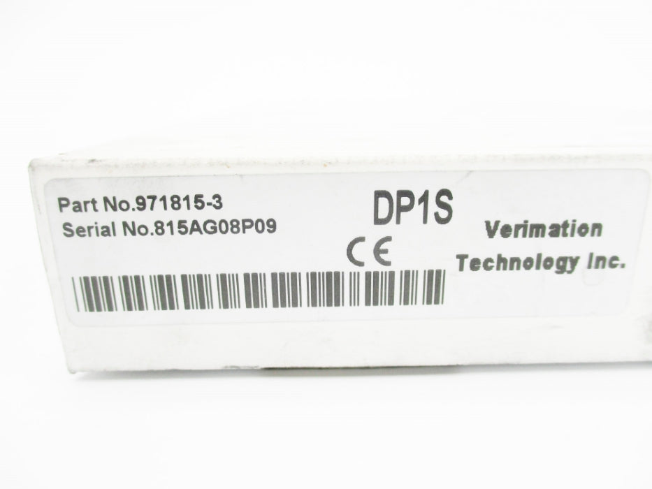 VERIMATION TECHNOLOGY 971815-3 DP1S NSMP