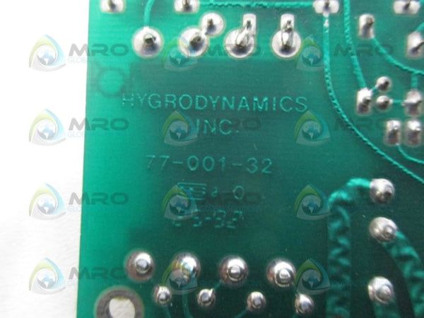 HYGRODYMAMICS 77-001-32 PC BOARD NSNP