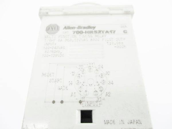 INDUSTRIAL SPARE PART 700-HR52TA17 SER. C 100-240VAC/100-125VDC 5A 0.05S-30H UNMP