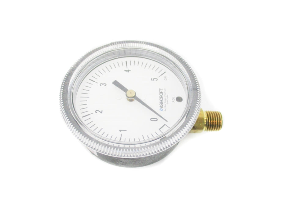 ASHCROFT 25-1490-A-02L-5# 0-5PSI 2-1/2" NSMP