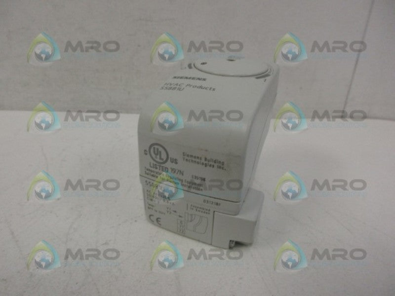 SIEMENS SSB81U ACTUATOR UNMP