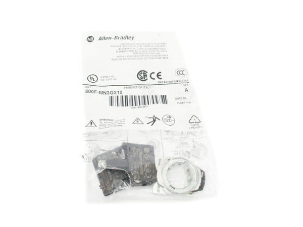 ALLEN BRADLEY 800F-MN3GX10 SER. A NSMP