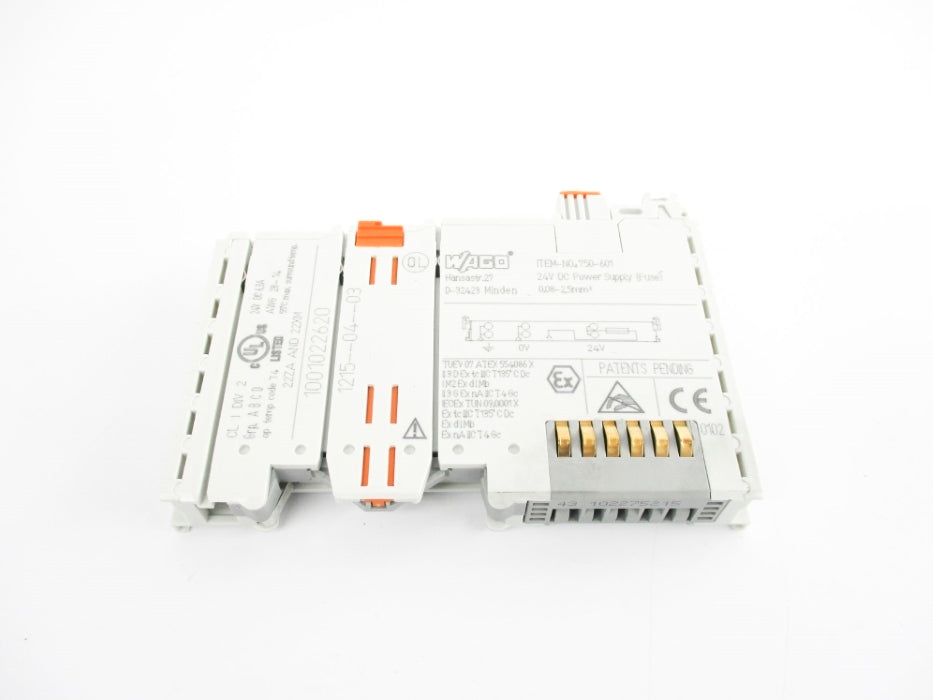 WAGO 750-601 24VDC 6.3A NSNP