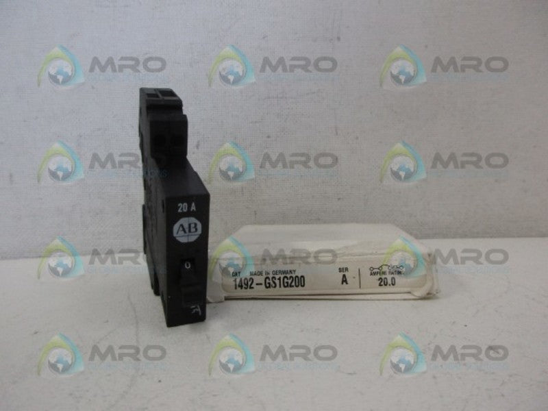 ALLEN BRADLEY 1492-GS1G200 SER.A CIRCUIT BERAKER NSMP