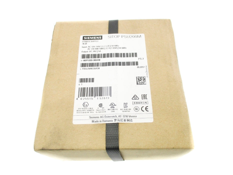 SIEMENS 6EP1333-3BA10 120-230VAC 2.2-1.2A NSFS