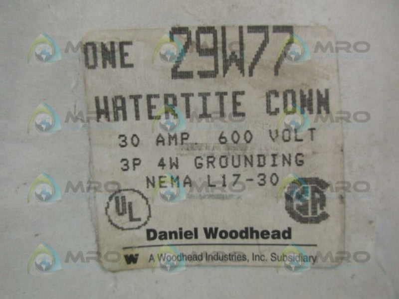 DANIEL WOODHEAD 29W77 PLUG (AS PICTURED) NSMP