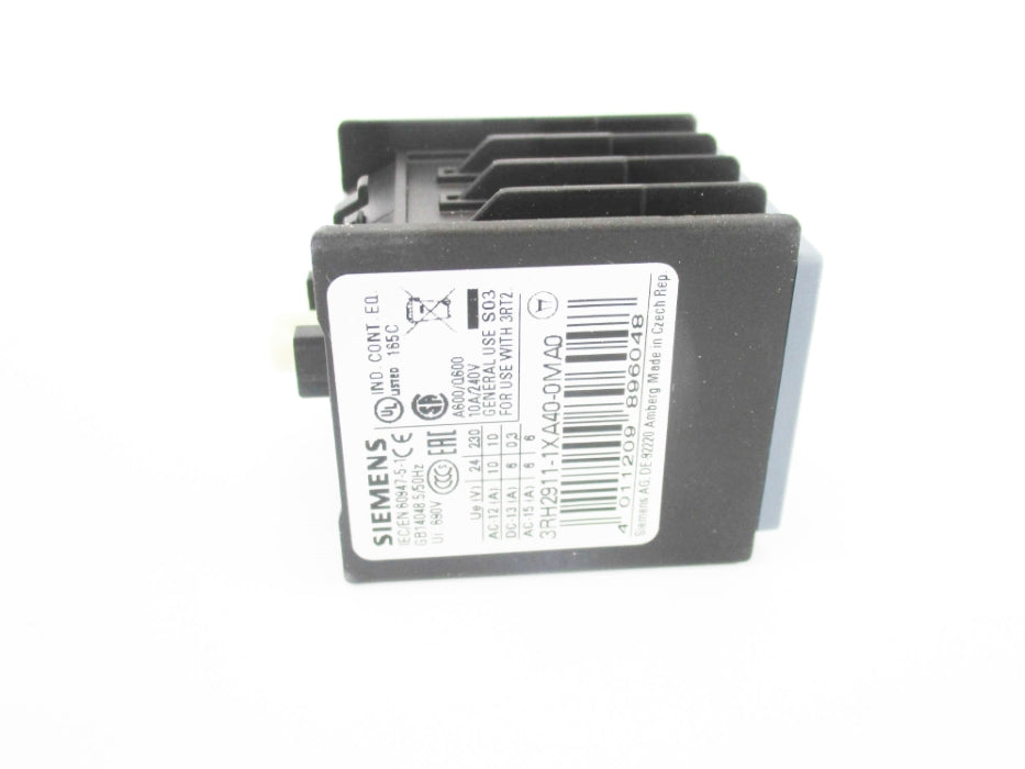 SIEMENS 3RH2911-1XA40-0MA0 NSMP