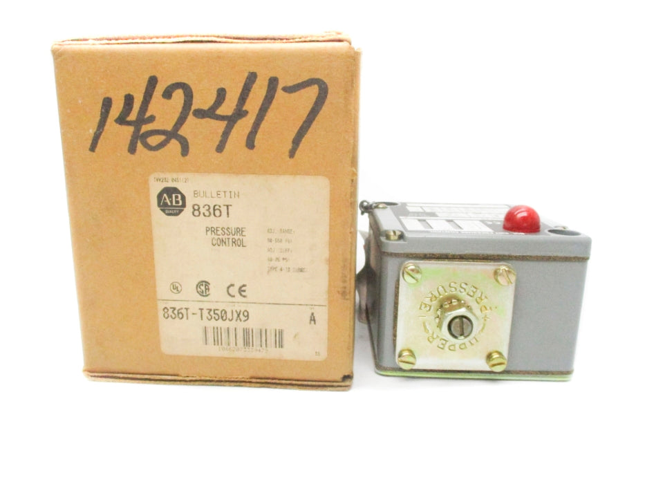 INDUSTRIAL SPARE PART 836T-T350JX9 SER. A 80-550PSI (BR/WH) NSMP