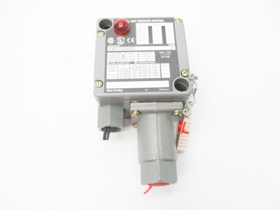 INDUSTRIAL SPARE PART 836T-T350JX9 SER. A 80-550PSI (BR/WH) NSMP
