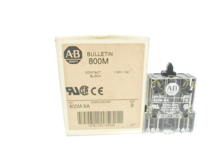 INDUSTRIAL SPARE PART 800M-XA SER. B 300VAC (WH) NSMP