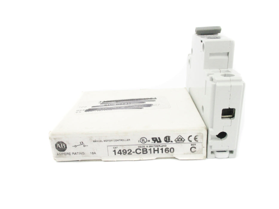 ALLEN BRADLEY 1492-CB1H160 SER. C 277V 16A (WH) NSMP