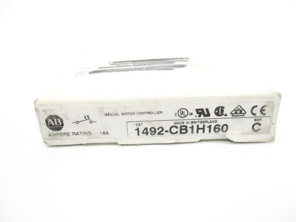 ALLEN BRADLEY 1492-CB1H160 SER. C 277V 16A (WH) NSMP
