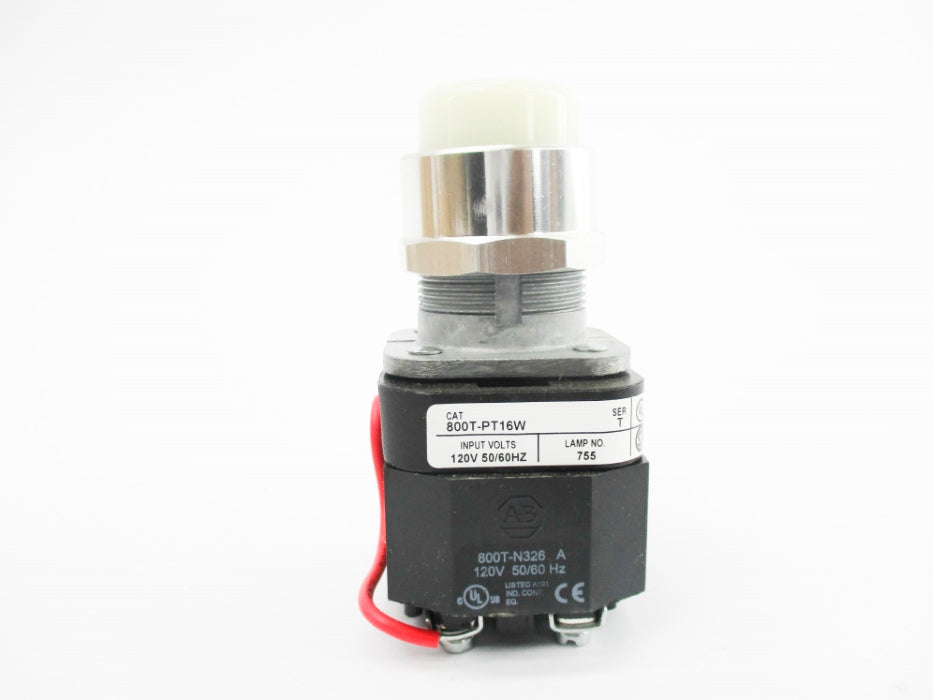 INDUSTRIAL SPARE PART 800T-PT16W SER. T 120V (BR/WH) NSMP