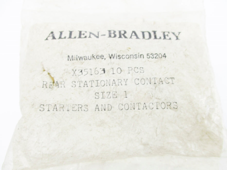 ALLEN BRADLEY X35163 (PKG OF 10) NSMP