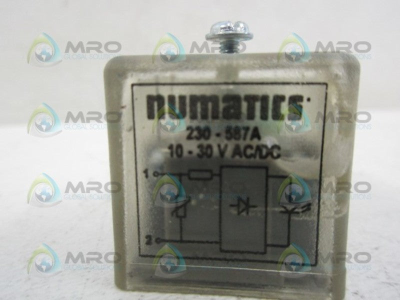 NUMATICS 230-587A CONNECTOR NSNP