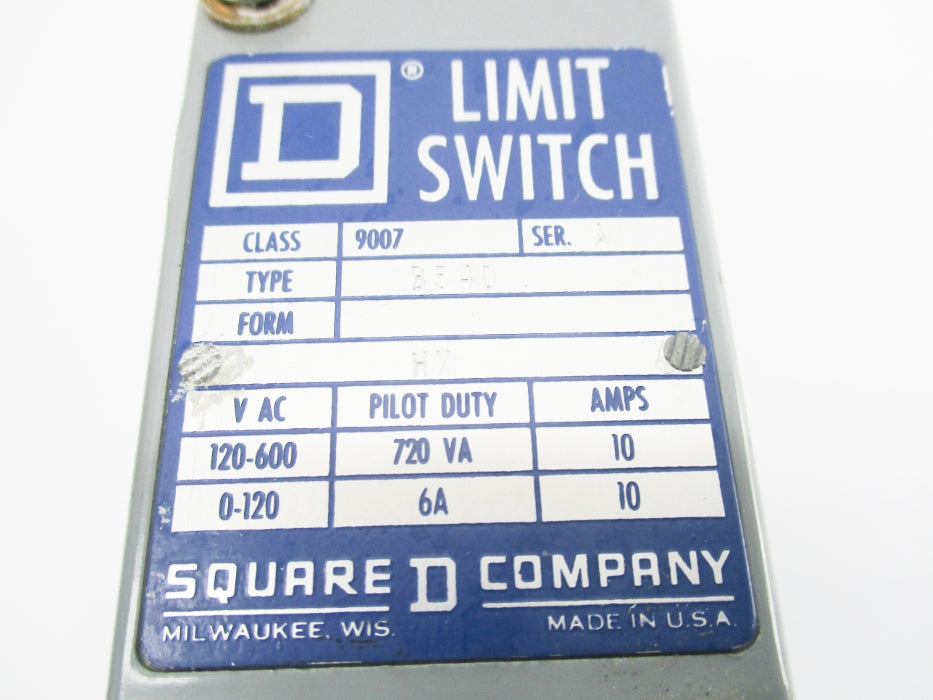 SQUARE D 9007B54D SER. A UNMP