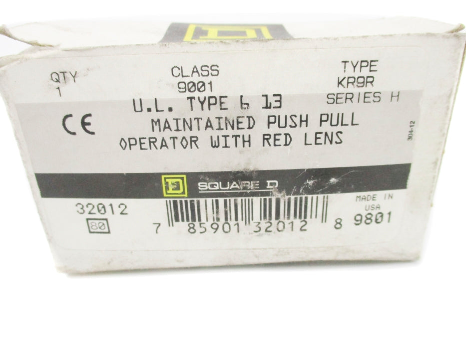 SQUARE D 9001KR9R SER. H NSMP