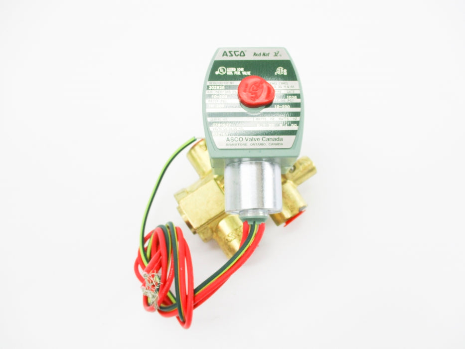 ASCO 8321G1 110/120V 10-200PSI 1/4" NSMP