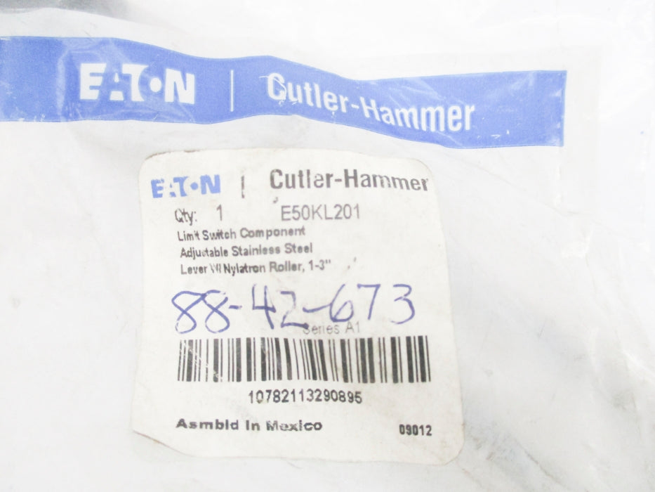 CUTLER HAMMER E50KL201 SER. A1 NSMP