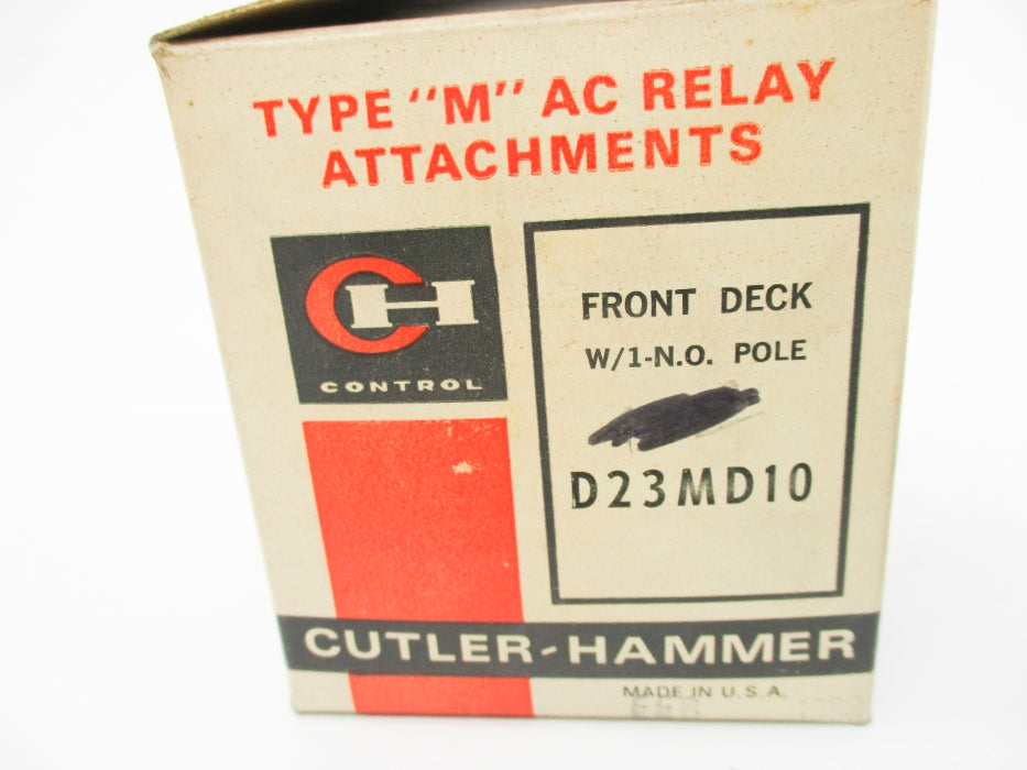 CUTLER HAMMER D23MD10 SER. A1 NSMP