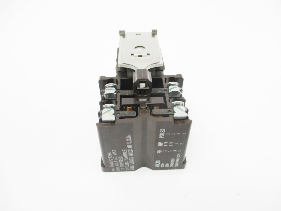 CUTLER HAMMER 9575H2736-66 110/120V 10A NSMP