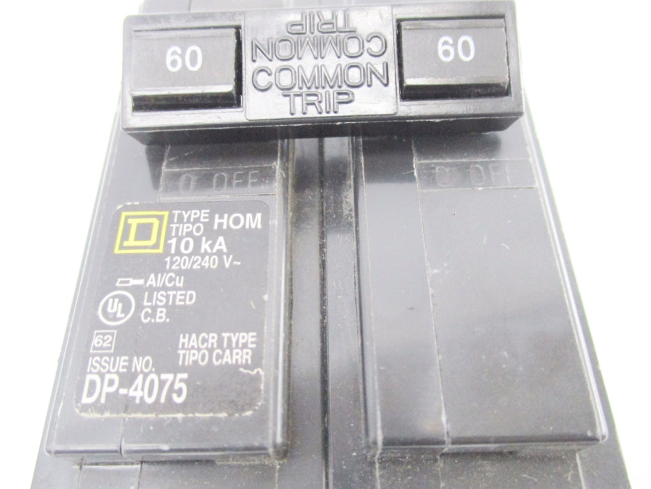 SQUARE D HOM260 120/240V 60A UNMP