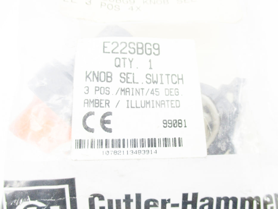 CUTLER HAMMER E22SBG9 NSMP
