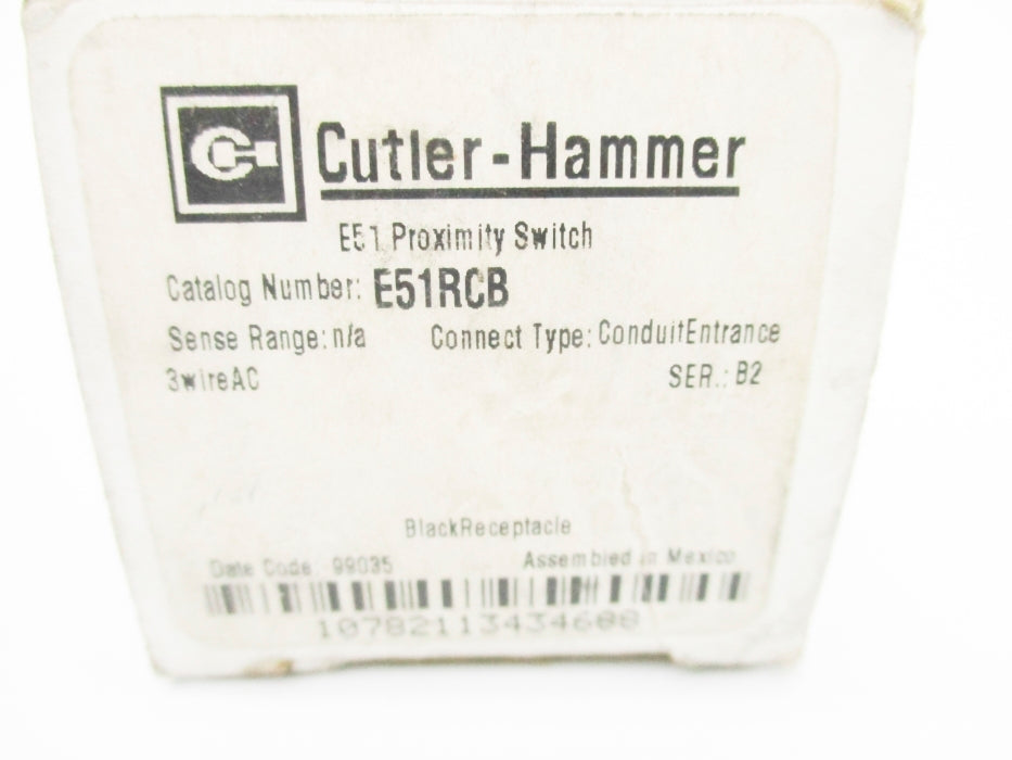 CUTLER HAMMER E51RCB SER. B2 NSMP