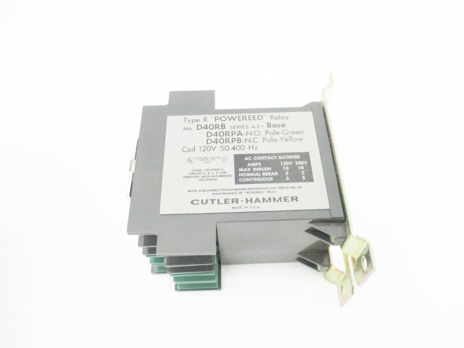 CUTLER HAMMER D40RBA SER. A1 120V 15A NSMP