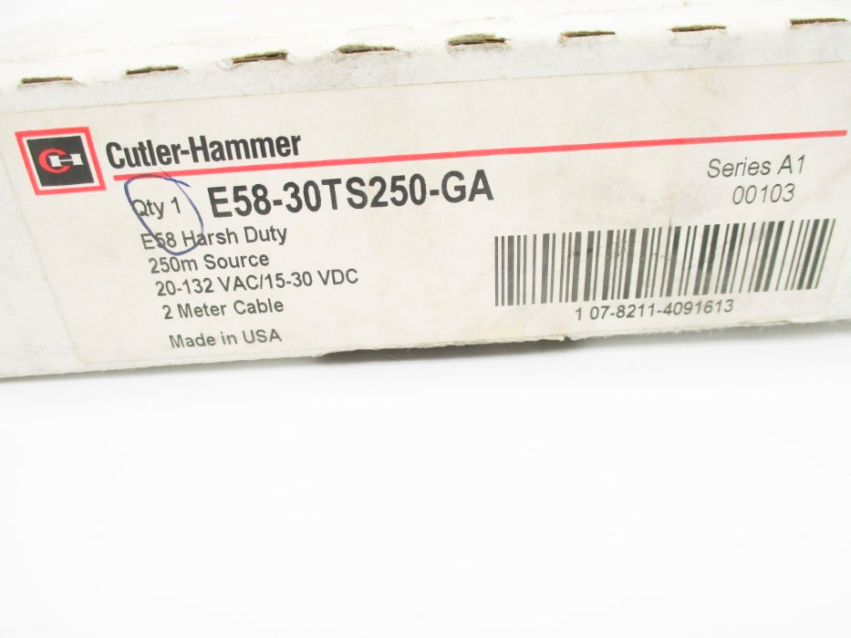 CUTLER HAMMER E58-30TS250-GA SER. A1 20-132VAC NSMP