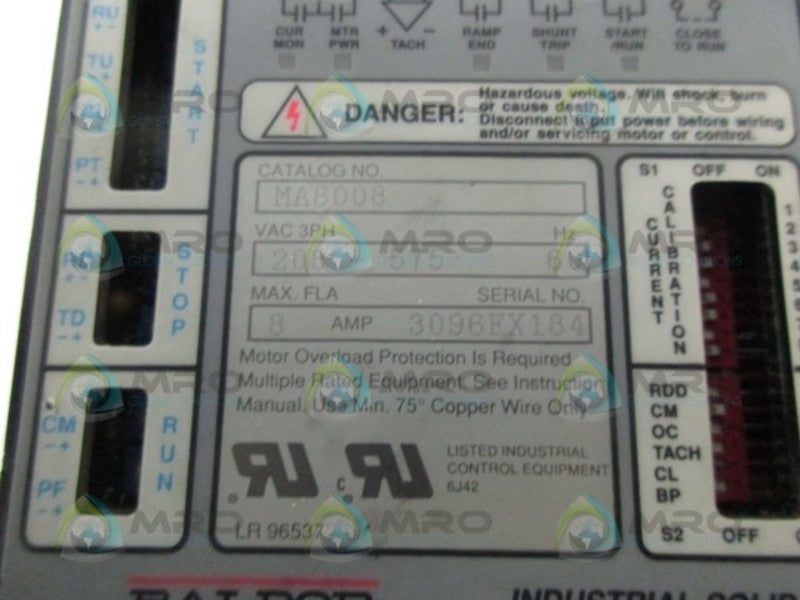 BALDOR MA8008  UNMP