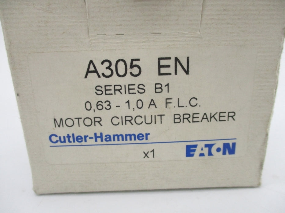 CUTLER HAMMER A305EN SER. B1 690V 0.63-1.0A NSMP